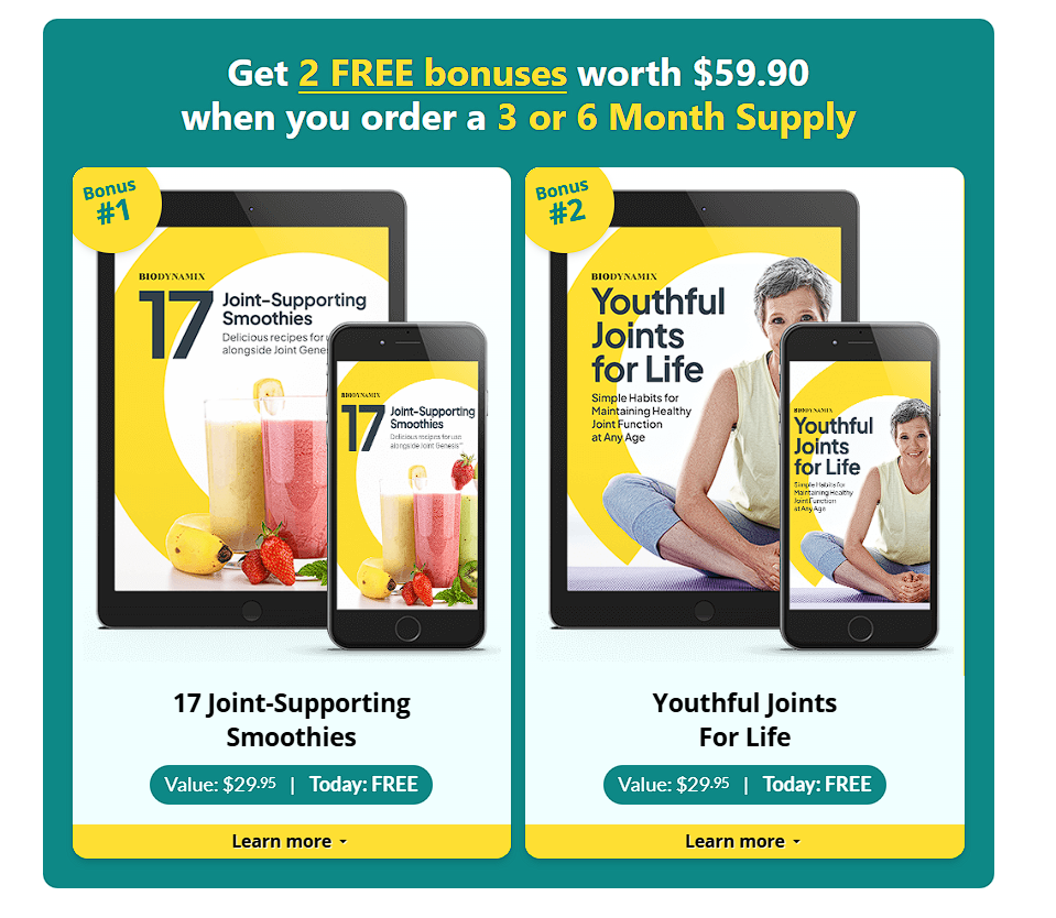 Joint Genesis Bonuses