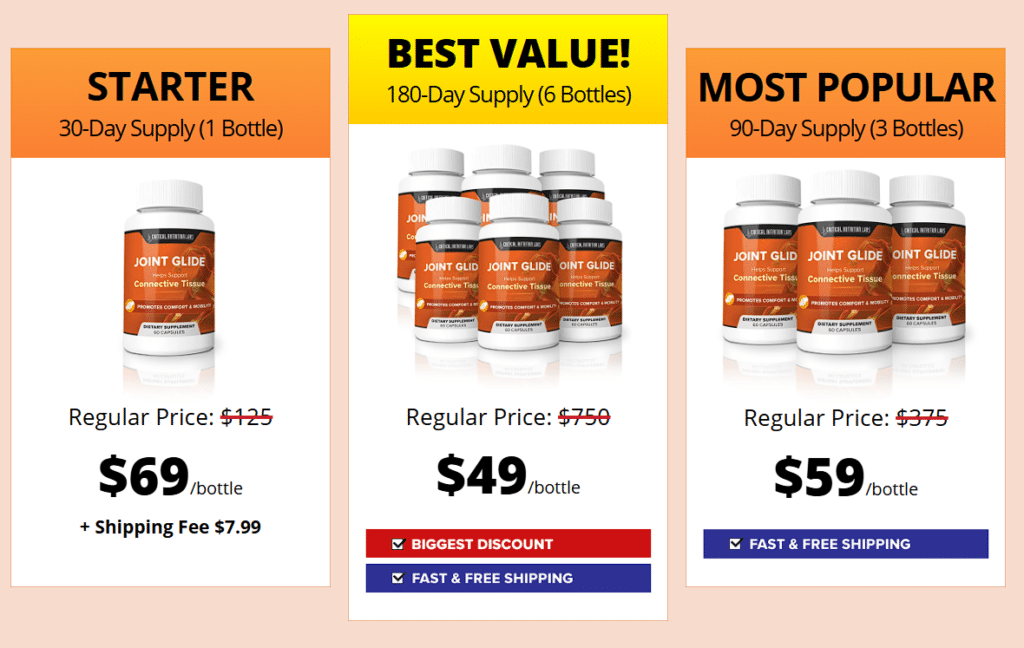 Joint Glide Price Details